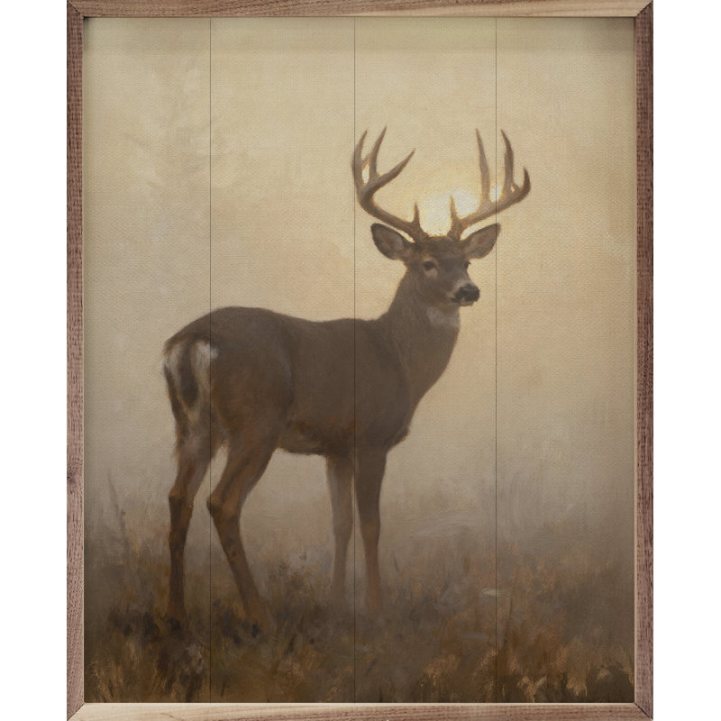 Deer Silhouette, H 10 po x l 8 po