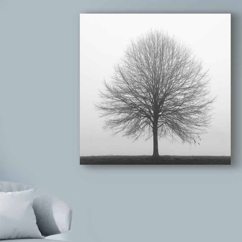 « winter trio 1 », reproduction de photo sur toile tendue, H 14 po x l 14 po x P 2 po