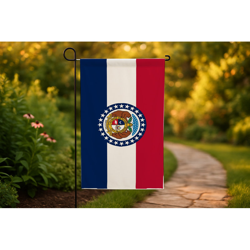 Drapeau de l'État du Missouri — Drapeau extérieur, H 36 po x l 60 po