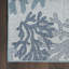 Tapis bleu / gris en polypropylène tissé à la machine Rectangle Alna-1436072898