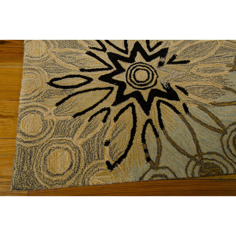 Nikhil Abstract Indoor Rug, Rectangle 5' x 7'6"