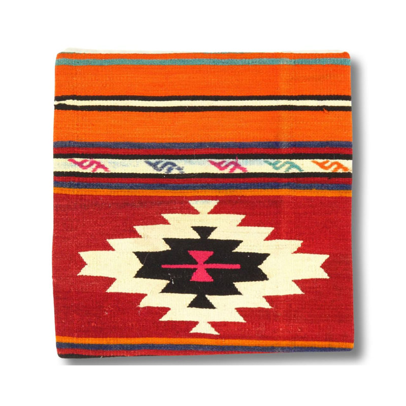 Wool Square Pillow Cover & Insert