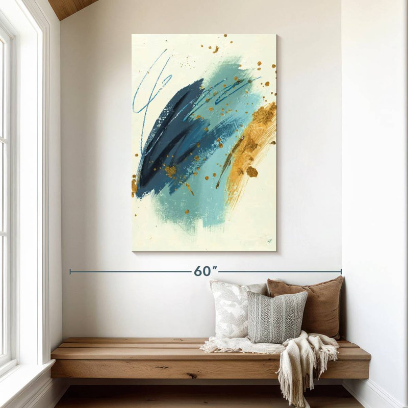 Avery Blue December, 48" H x 32" W