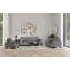 Fauteuil d'appoint capitonné en tissu-2062207535