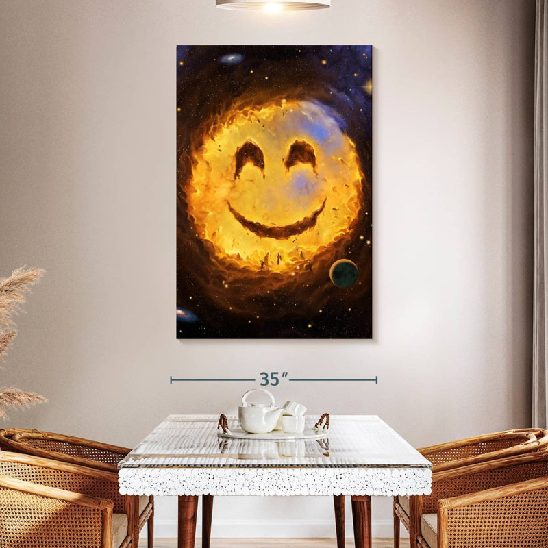 Oberle Galaxy Smile, 51" H x 34" W