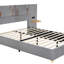 Lit plateforme tapissier, cadre de lit avec station de charge, lit de rangement, lit tapissier, avec tablettes de rangement à deux prises-1996123391-1985418521