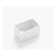 Acrylic Freestanding Bathtub with seat: Spacious rectangle Shape, Gloss White Finish, Chrome Overflow