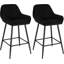 Chisato Upholstered Counter Stool with Metal Frame-1032547199-1032547201