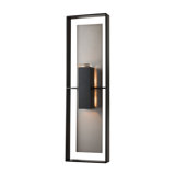 Shadow Box Flush Mount Outdoor Wall Sconce