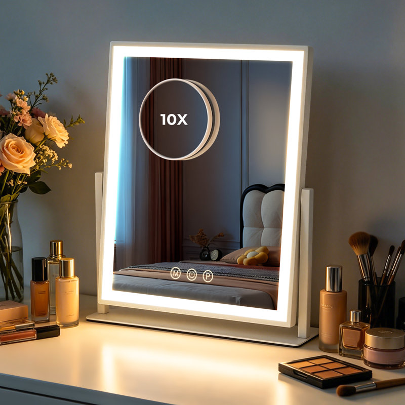 Metal Rectangle Floor Mirror