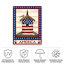 Toile d'extérieur Laurie Korsgaden «Flag Birdhouse»-87946110