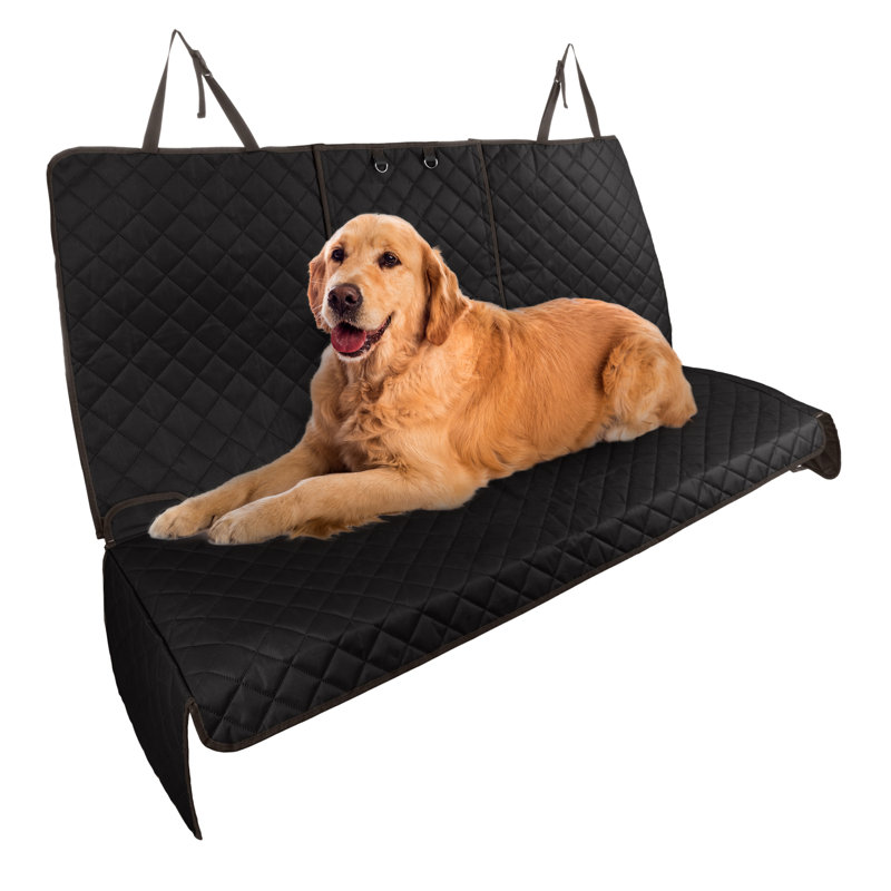 Housse pour siège d'auto pour chien PETMAker, noire, Noir, noir, noir, noir