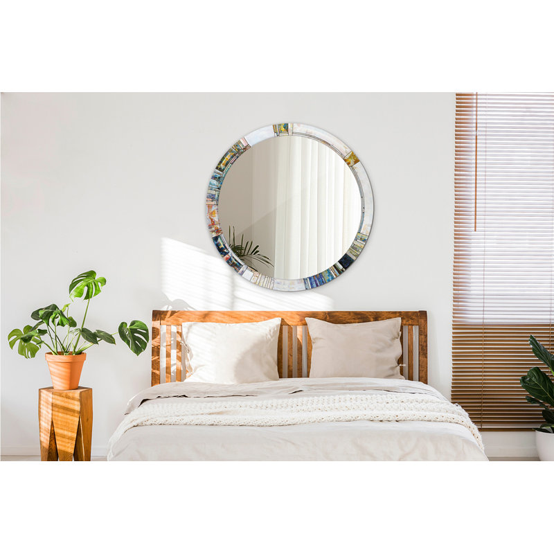 Huldar Glass Flat Wall Mirror