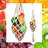 2 Pieces Hanging Fruit Basket