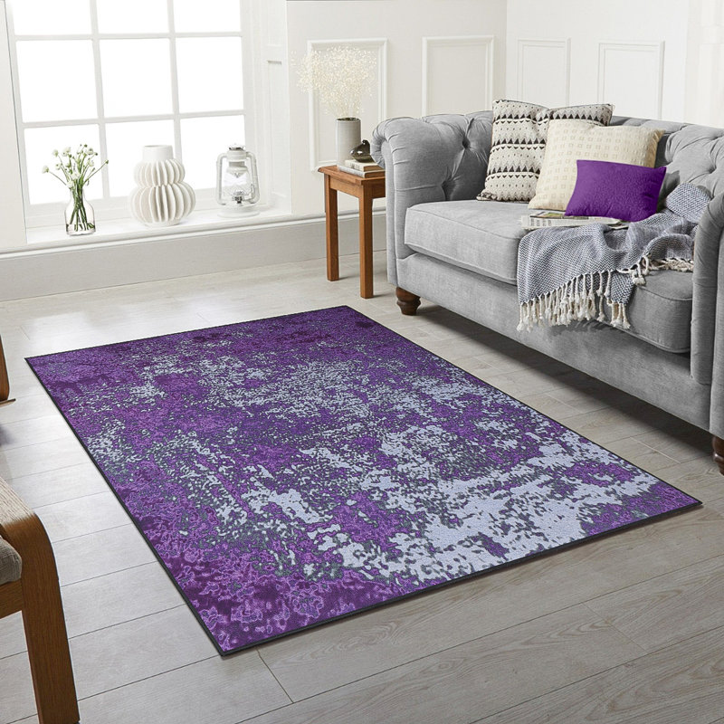 Abryelle Abstract Area Rug, Rectangle 80 x 150cm