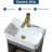 18'' Modern Free-Standing Single Bathroom Vanity Set-914210948