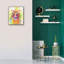 «Pop Art Tabby Cat» par Furbaby Affiliates, art mural sur toile, 40 po x 54 po-101649072