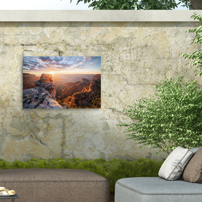 Stefan Hefele  Grand Canyon Rise Outdoor  Canvas, H 12 po x l 19 po