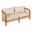 Kirkby Outdoor Patio Cushioned Sofa