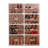 Shoe Rack,Expandable Multi-Functional Shoe Cabinet with Door, Up to 40 Pairs of Shoes.-1793673268