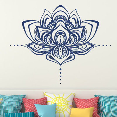 Décalcomanie murale fleur lotus Natazhat