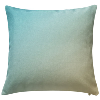 Coussin de patio intérieur en polyester recyclé résistant aux taches et lavable à la machine