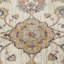 Tapis floral en polypropylène tissé à la machine en ivoire Jordan Bea-79246175