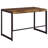 Estrella 2-Piece Office Desk File Cabinet Set Rustic Nutmeg