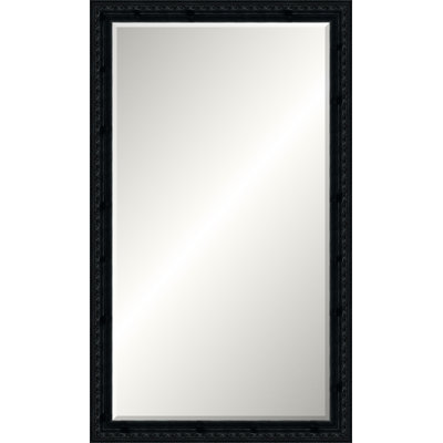 Glossy Black Gallery Mirror