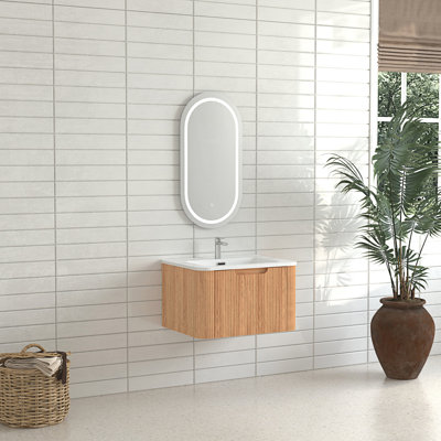 Meuble-lavabo mural flottant