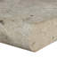 Marzana Sterling 12 in. x 24 in. x 2 in. Honed Unfilled Travertine Pool Coping (2 sq. ft./unit, 1 Piece)