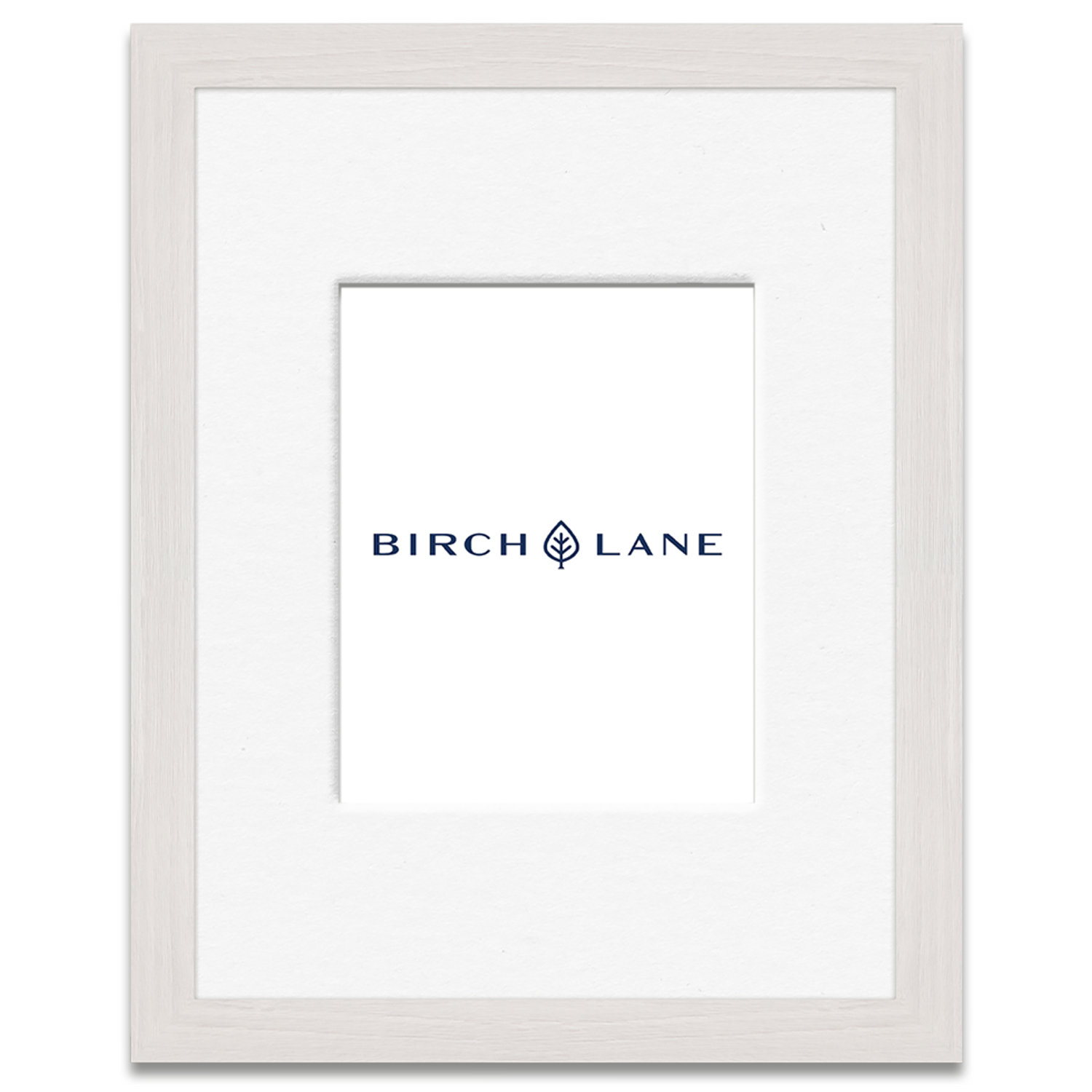 Arkhurst Wood Picture Frame with Mat, 8" x 10", White, 16" x 20"