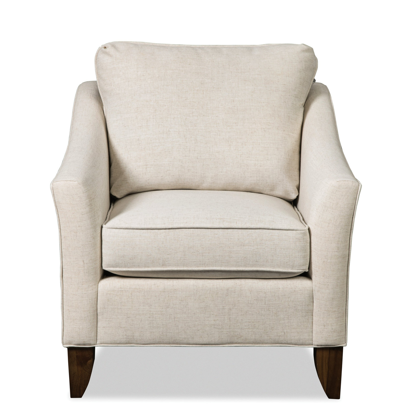Mikah Upholstered Armchair, Nomad Snow Crypton®