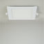 Éclairage de plafond carré moderne à DEL à intensité variable-113713948