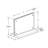 Slim Deluxe Acrylic Block Frame 7” x 5” on ½” Acrylic Base with Magnet Closure and Rubber Bumpers, Landscape/Horizontal