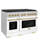 ZLINE Autograph 48 in. Paramount Dual Fuel Satin Steel Range w/ Accents