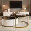 Table basse gigogne moderne avec tiroir Modern