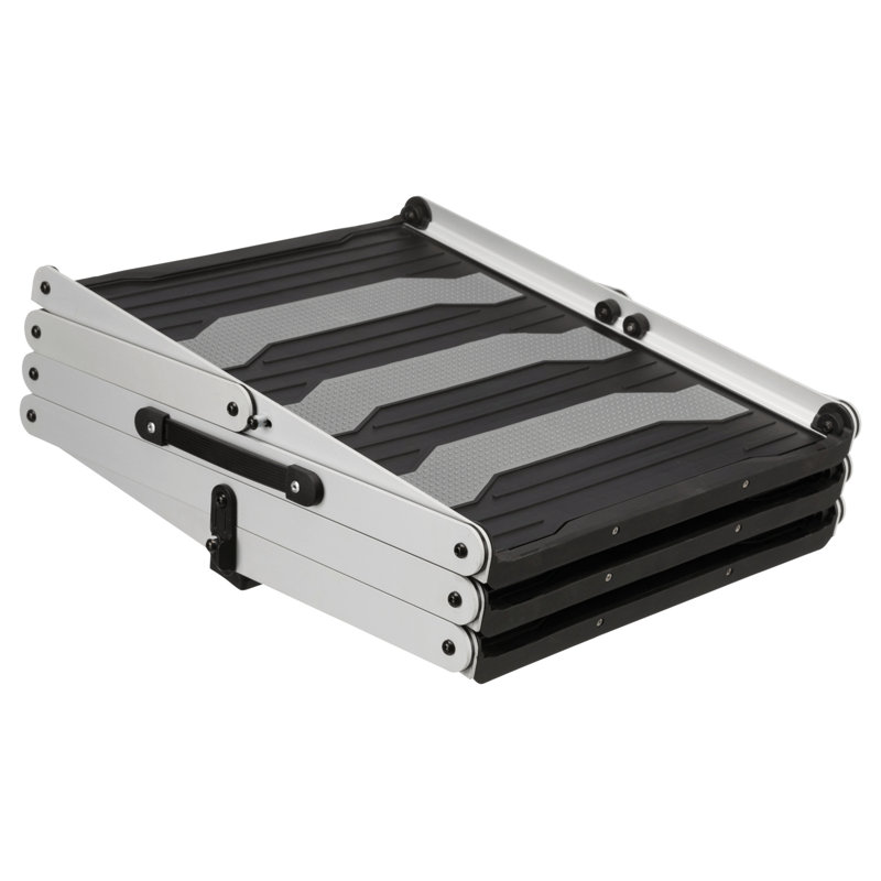 Heavy Duty Foldable Aluminum 3-Step Pet Stairs