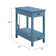 Cymone Transitional Rectangular 2 - Drawer Accent Table with USB