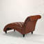 Chaise longue capitonnée en similicuir sans accoudoirs-62150224