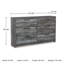 Commode double 6 tiroirs Kaisee