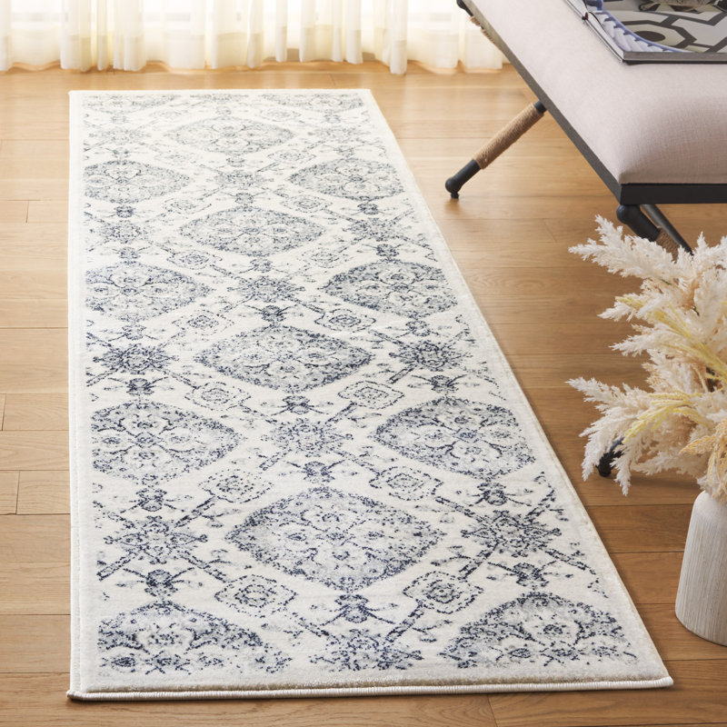 Joana Performance Floral Rug, Runner 2'3" x 8'