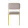 Sixty Upholstered Dining Chair with Metal Frame