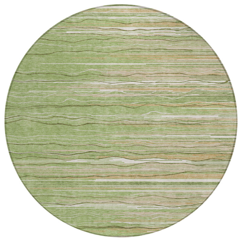 Tapis rond 8 po