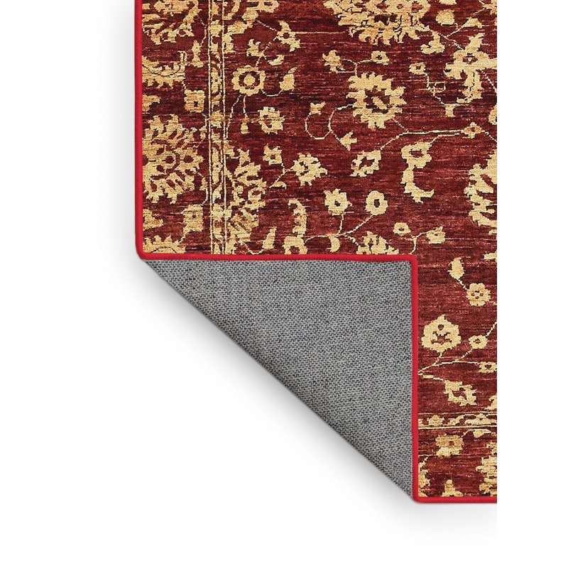 Tapis abstrait 100% lavable à la machine 470, Rectangle 5 pi x 7 pi