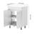 24-inch bathroom cabinet with a sink