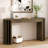 U_Style 59-Inch Long Console Table With Oak Veneer Entryway Table With Vertical Ribbed Table Leg Minimalist Sofa Table With 2 Drawers For Entrance, Hallway, Living Room.-924873477