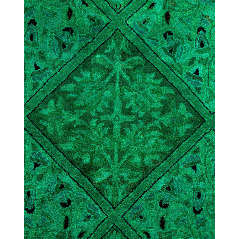 Fine Vibrance One-of-a-Kind 7' 1" x 7' 1" Hand Knotted Area Rug