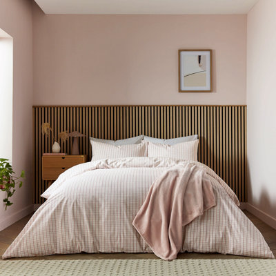 Tranquil Check Duvet Cover Set