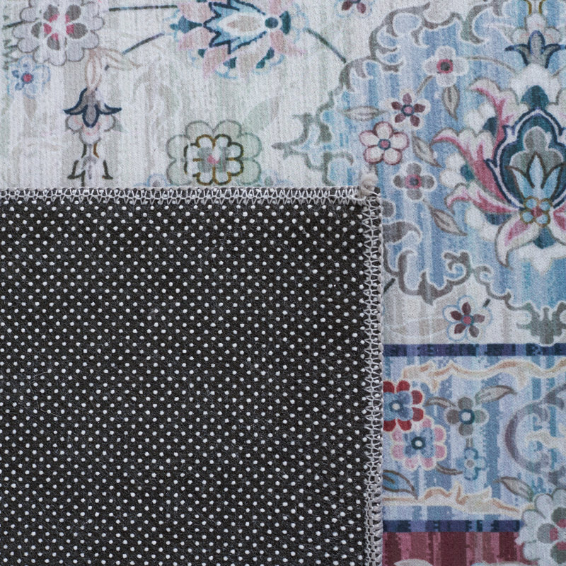 Tucson Performance Machine Washable Oriental Rug, Square 6'